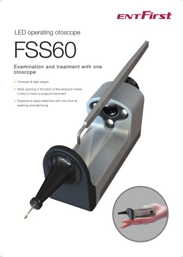 LED operating otoscope FSS60