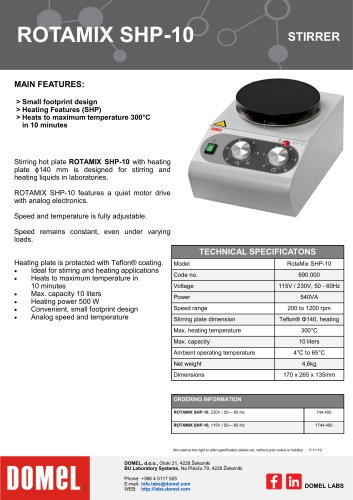 ROTAMIX SHP-10