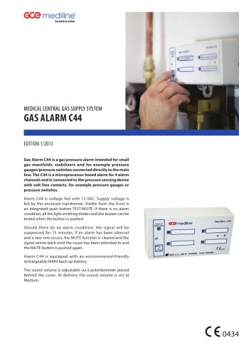 GAS ALARM C44