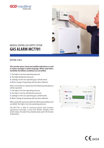 GAS ALARM MC7701