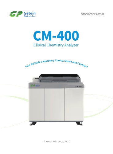 CM-400 Clinical Chemistry Analyzer