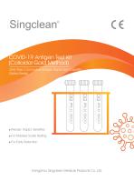 singclean covid-19 antigen test kit saliva swab CS001