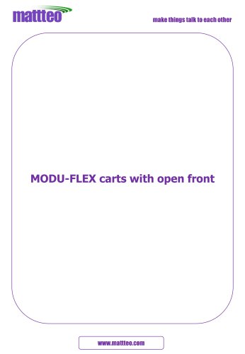 MODU-FLEX with Open Front