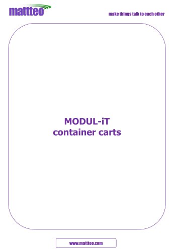 MODUL-iT container carts