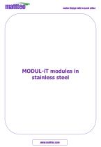 MODUL-iT modules in stainless steel