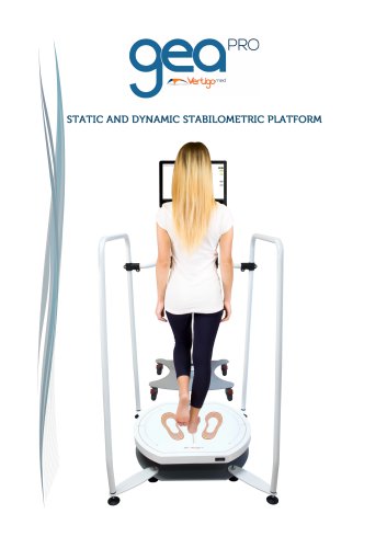 Gea Pro static and dynamic stabilometric platform