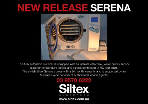 NEW RELEASE SERENA