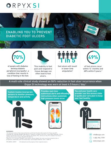 ENABLING YOU TO PREVENT DIABETIC FOOT ULCERS