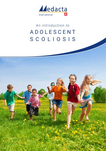 Adolescent Scoliosis Patient brochure