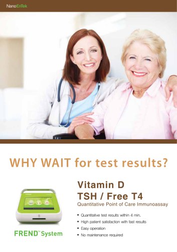 Vitamin D TSH / Free T4