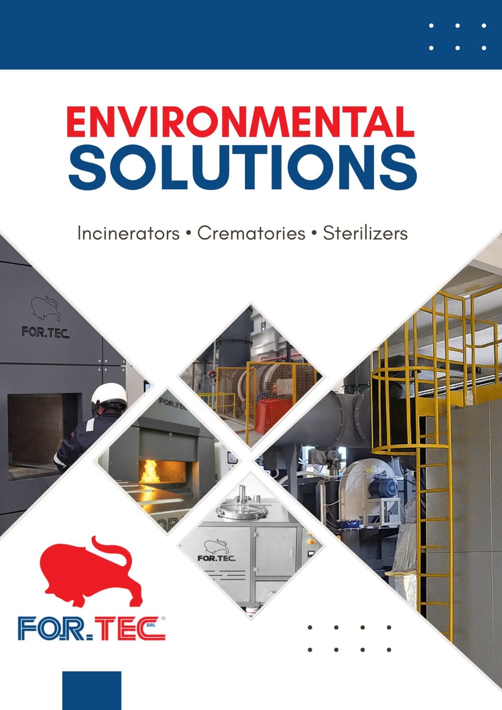 CREMATOR MOD. TITAN - FOR.TEC. WASTE INCINERATORS MANUFACTURER