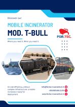 Mobile Incinerators Mod. BULL