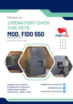 PET CREMATOR MOD. FIDO 550