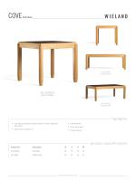 Cove tables