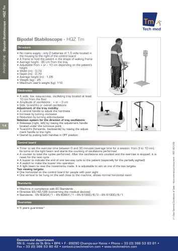 Bipodal Stabiloscope HQZ Tm