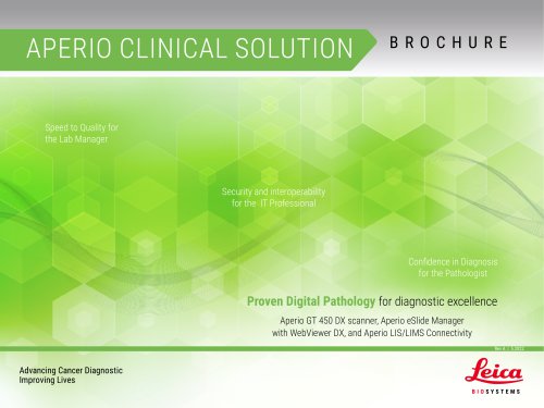 APERIO CLINICAL SOLUTION