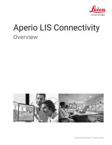 Aperio LIS Connectivity Overview