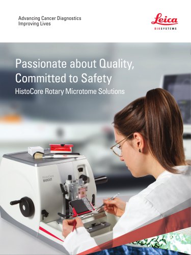 HistoCore Rotary Microtome Solutions