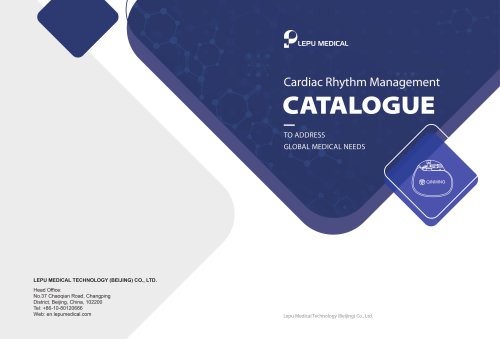 Catalogue of Cardiac Rhythm Management