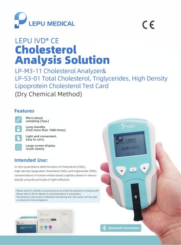 Cholesterol meter LP-M3-11