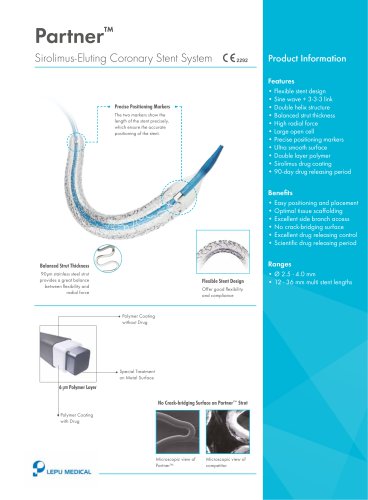 Coronary stent Partner