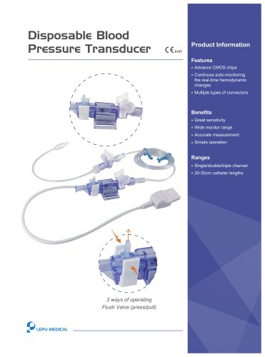 Disposable Blood Pressure Transducer