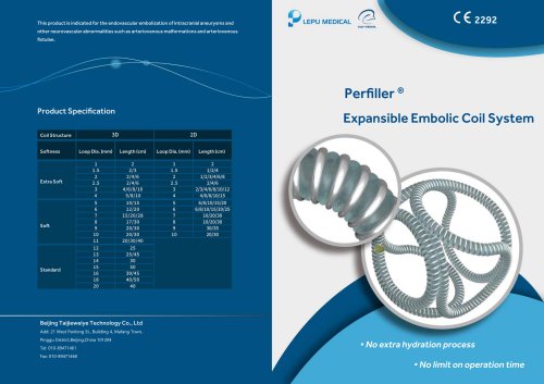 Perfiller Expansible Embolic Coil System