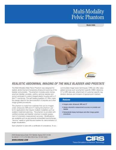 Multi-Modality Pelvic Phantom