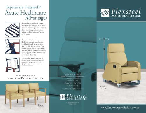 Flexsteel Acute Healthcare Brochure