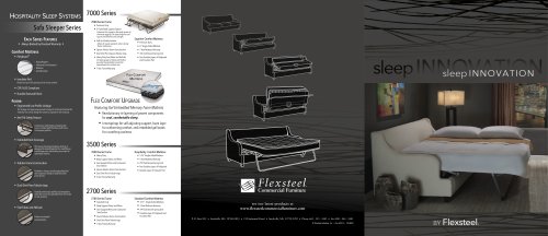 Flexsteel Sleeper Innovation Brochure