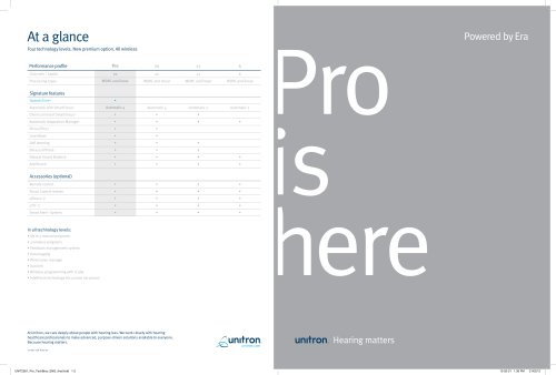 Quantum Pro and Moxi Pro Brochure