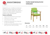 Hamilton Upright Stacking Armchair HAMILK2039