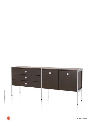 H Frame Credenzas