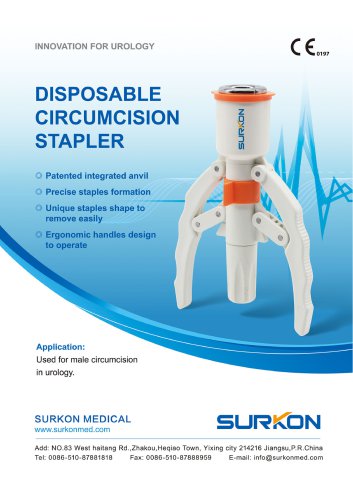 DISPOSABLE CIRCUMCISION STAPLER