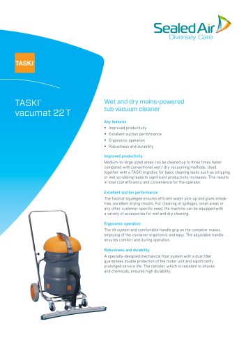 TASKI® vacumat 22 T