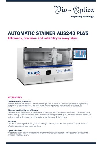 Automatic Stainer Aus240 Plus