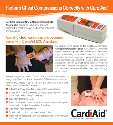 CardiAid ECC Assistant Brochure