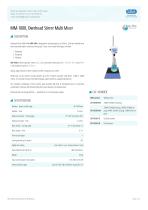 MM-1000, Overhead Stirrer Multi Mixer