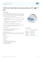 TS-100C Smart, Thermo-Shaker with cooling