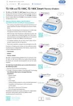 TS-100C Smart, Thermo-Shaker with cooling for microtubes and PCR plates TS-100C Smart, Thermo-Shaker with cooling