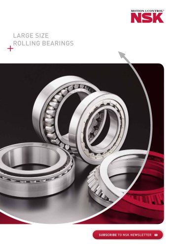 LARGE SIZE ROLLING BEARINGS