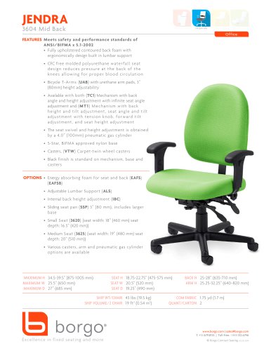 Jendra Brochure