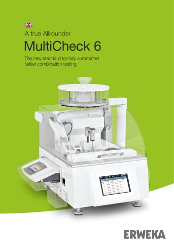 MultiCheck 6 Tablet Hardness Tester