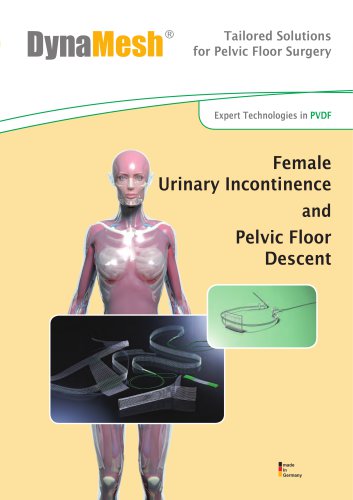 Female urinary incontinence and pelvic floor descent