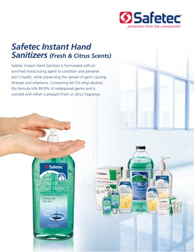 Instant Hand Sanitizer (Fresh Scent)