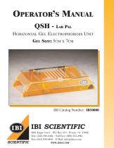 Horizontal Gel Electrophoresis Unit